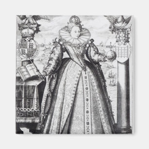 Königin Elizabeth I 1596 Magnet