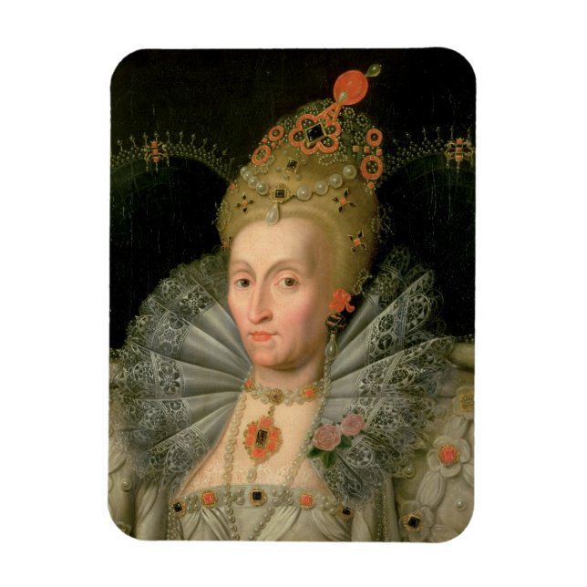 Königin Elizabeth I (Büstenbild) (siehe auch Magnet (Vertikal)