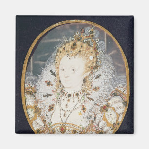 Königin Elizabeth I, c.1595-1600 Magnet