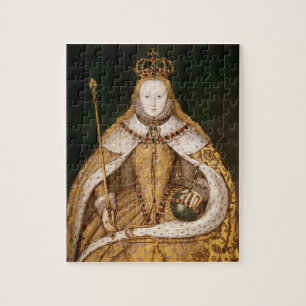 Königin Elizabeth I. in Coronation Robes