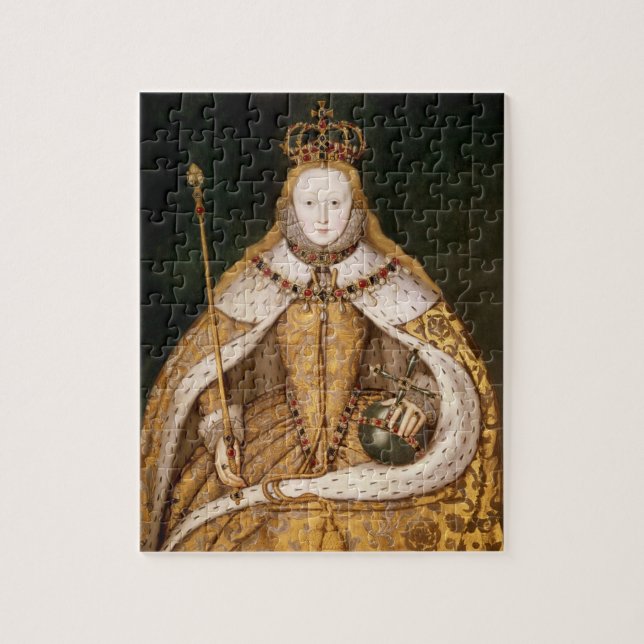 Königin Elizabeth I. in Coronation Robes (Vertikal)