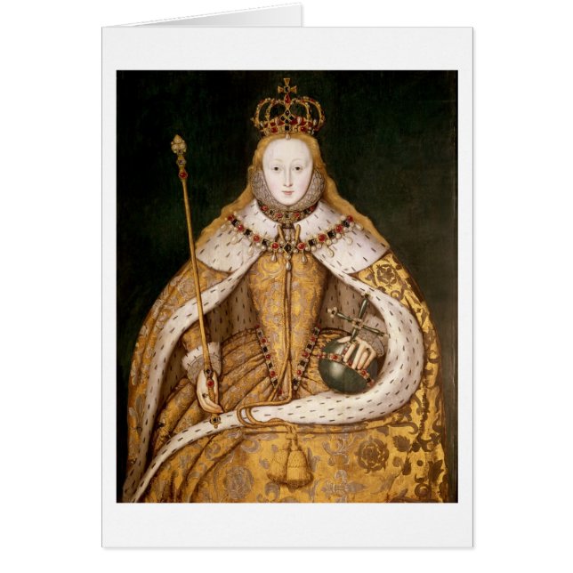 Königin Elizabeth I in den Krönungs-Roben (Vorne)