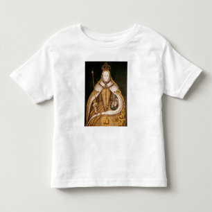 Königin Elizabeth I in den Krönungs-Roben Kleinkind T-shirt