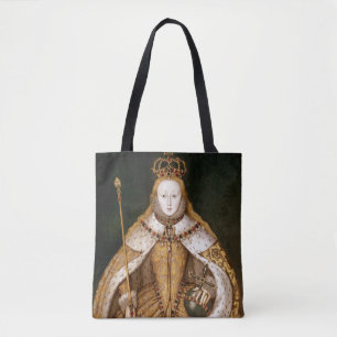 Königin Elizabeth I in den Krönungs-Roben Tasche