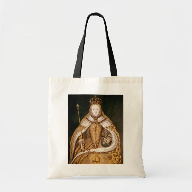 Königin Elizabeth I in den Krönungs-Roben Tragetasche (Vorne)