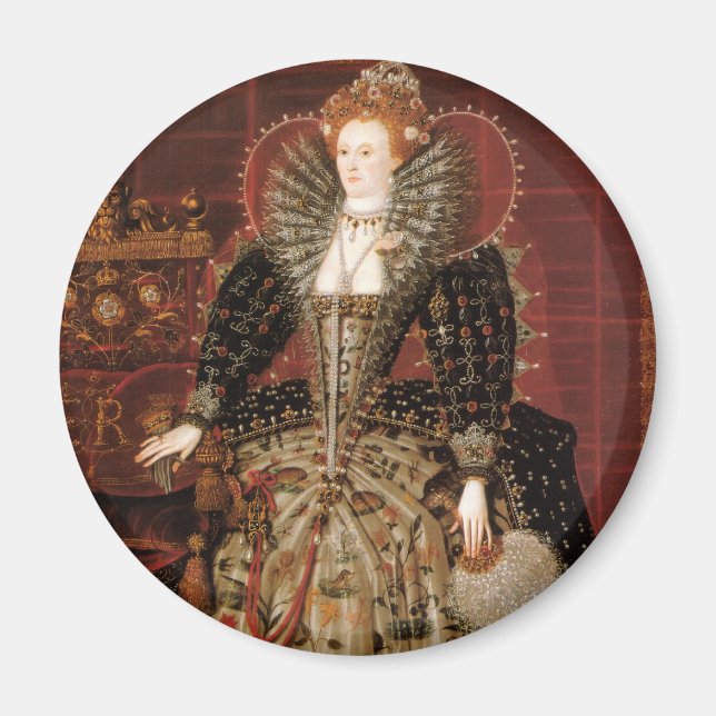 Königin Elizabeth I. Magnet (Vorne)