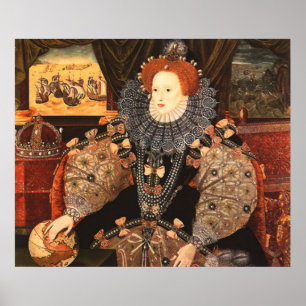 Königin Elizabeth I Poster