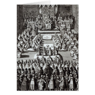 Königin Elizabeth I und Parlament