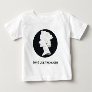 Königin Elizabeth II, leben lang die Königin Baby T-shirt