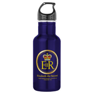 Königin Elizabeth II Reign Trinkflasche