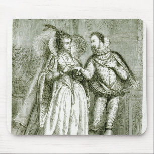 Königin Elizabeth und ihre Bewerber Mousepad