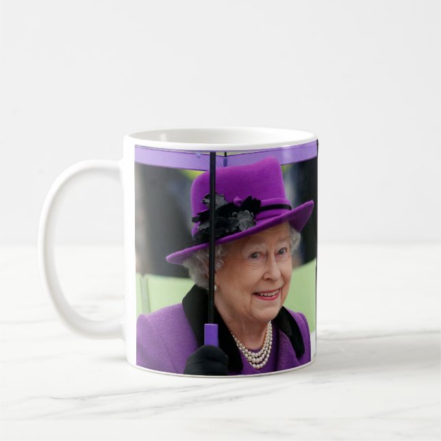 Königin Elizabeth von England Kaffeetasse (Links)