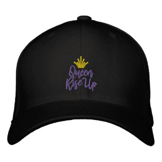 Königin erhebt Baseball-Cap Bestickte Baseballkappe