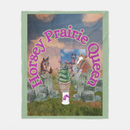 Königin Fleecedecke