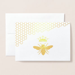 Königin Folienkarte