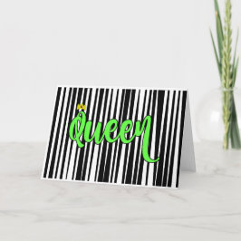 Königin-Geburtstags-Karte (Standardgröße) Karte