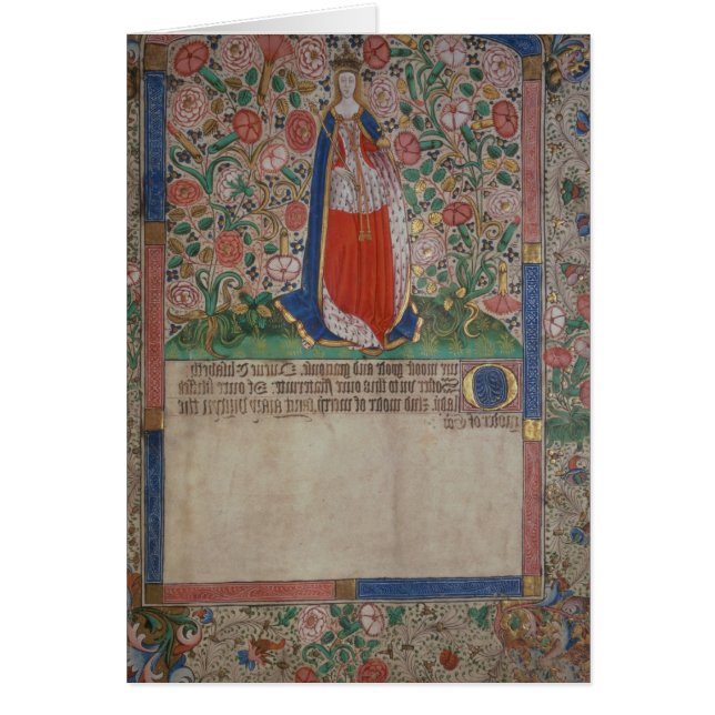 Königin-Gemahl Elizabeth Woodville von König (Vorne)