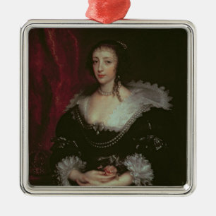 Königin Henrietta Maria Ornament Aus Metall