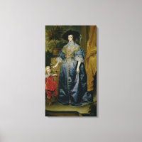 Königin Henrietta Maria und ihr Zwerg