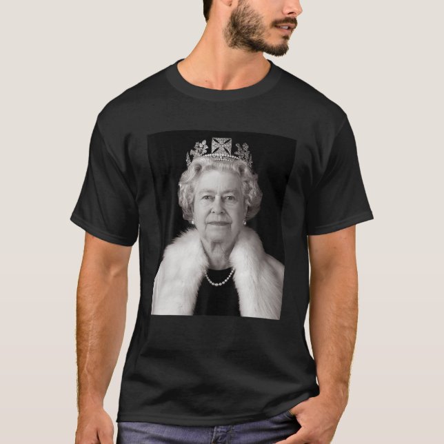 Königin II - Elisabeth England - Königin von Engla T-Shirt (Vorderseite)