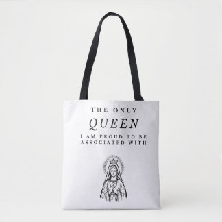 Königin Jungfrau Mary Pride Tote Bag Tasche