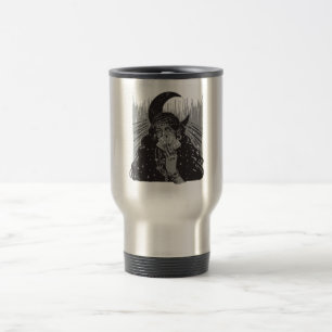 Königin-Karten-Design-Mond Reisebecher