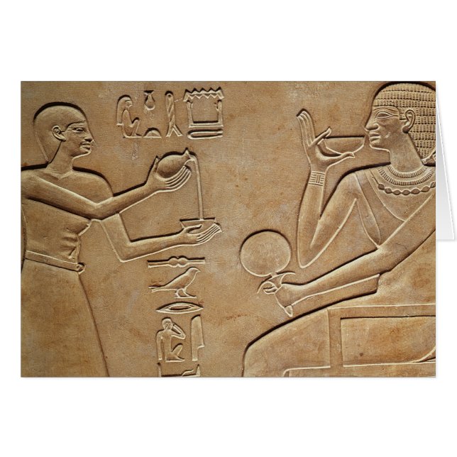 Königin Kawit an ihrer Toilette (Vorderseite (Horizontal))