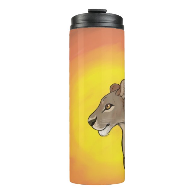 Königin Lioness Thermosbecher (Vorderseite)