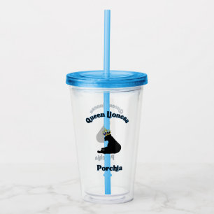 Königin-Löwin Porchia Schale Acryltrinkbecher