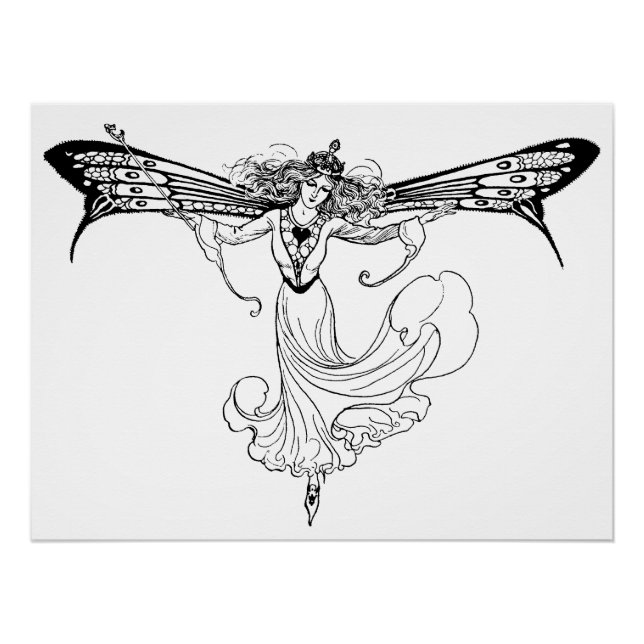 Königin Mab Fairy, Königin der Fairies Poster (Vorderseite)