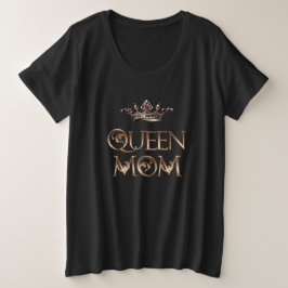 Königin Mama Große Größe T-Shirt