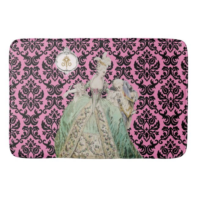 Königin Marie Antoinette ÄNDERUNGS-FARBE - Badematte (Vorderseite)