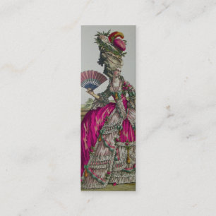 Königin Marie Antoinette ~ Business Card Slim Mini Visitenkarte