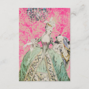 Königin Marie Antoinette - Einladungen / Antwort e