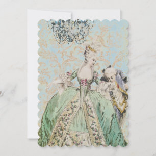 Königin Marie Antoinette - Einladungen / RSVP