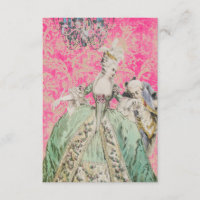 Königin Marie Antoinette - Einladungen / UAWG