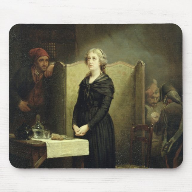 Königin Marie Antoinette im Conciergerie Mousepad (Vorne)
