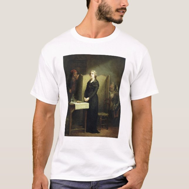 Königin Marie Antoinette im Conciergerie T-Shirt (Vorderseite)