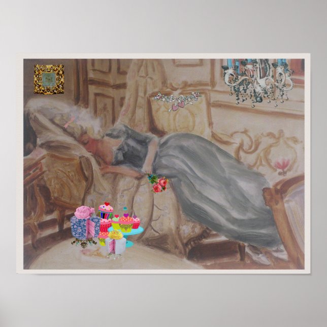 Königin Marie Antoinette ~ Poster 16x12 (Vorne)