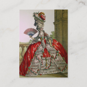 Königin Marie Antoinette ~ Visitenkarte