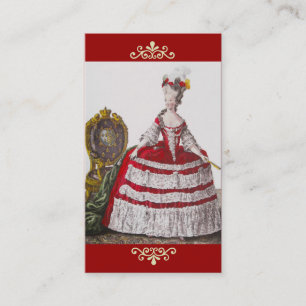 Königin Marie Antoinette ~ Visitenkarte