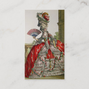 Königin Marie Antoinette ~ Visitenkarte