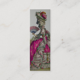 Königin Marie Antoinette ~ Visitenkarte dünn