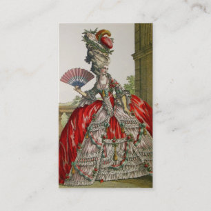 Königin Marie Antoinette ~ Visitenkarten Visitenkarte