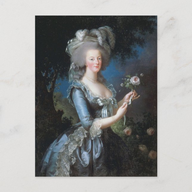 Königin Marie Antoinette von Frankreich, von Le Br Postkarte (Vorderseite)