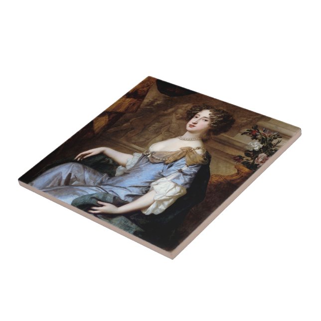 Königin Mary II von Sir Peter Lely Fliese (Seite)