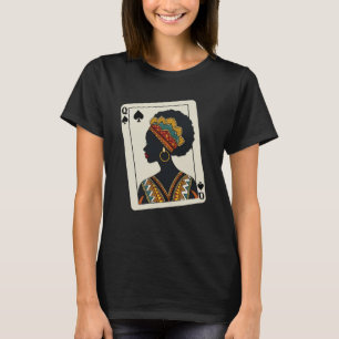 Königin Melanin Afro American T-Shirt
