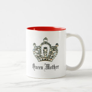 Königin-Mutter-Tasse Zweifarbige Tasse