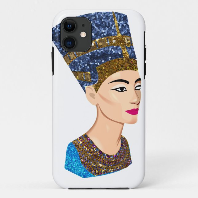 Königin nefertiti Case-Mate iPhone hülle (Rückseite)