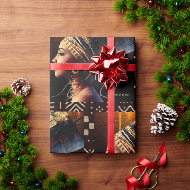 Königin Nefertiti Geschenkpapier (Feiertagsgeschenk)